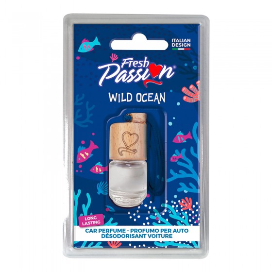 Fresh Passion Wild Ocean Profumatore per Auto - Flacone da 4ml Fresh Passion Wild Ocean Profumatore per Auto - Flacone da 4ml