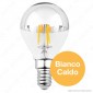 Immagine 2 - Bot Lighting Lampadina LED E14 4W MiniGlobo P45 Filamento Cromata
