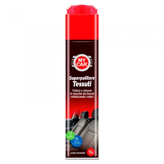 My Car Superpulitore per Tessuti Schiuma Spray Azione Antiodore - My Car Superpulitore per Tessuti Schiuma Spray Azione Antiodore -