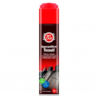My Car Superpulitore per Tessuti Schiuma Spray Azione Antiodore -