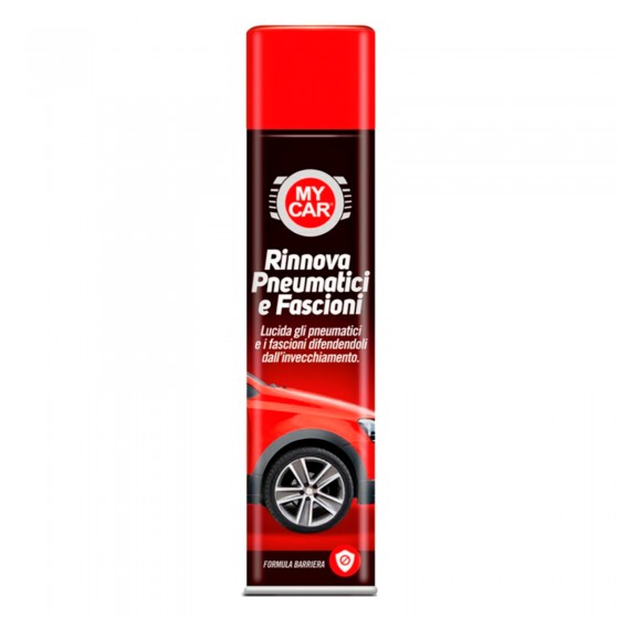 My Car Rinnova Pneumatici e Fascioni Spray Formula Barriera - Flacone My Car Rinnova Pneumatici e Fascioni Spray Formula Barriera - Flacone
