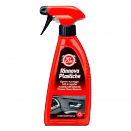 My Car Rinnova Plastiche Spray Pulente con Filtro Protettivo UV -