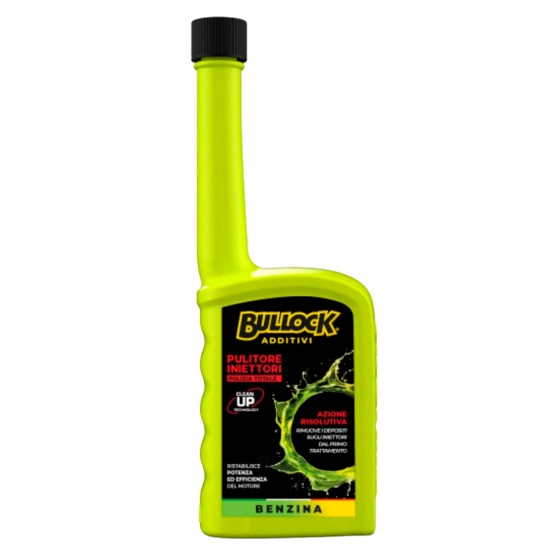 Bullock Additivi Pulitore Iniettori Motori Benzina - Flacone da 250ml Bullock Additivi Pulitore Iniettori Motori Benzina - Flacone da 250ml