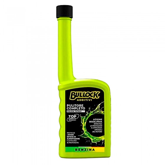 Bullock Additivi Pulitore Completo Motori Benzina - Flacone da 250ml Bullock Additivi Pulitore Completo Motori Benzina - Flacone da 250ml