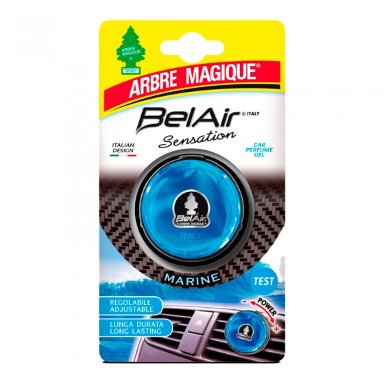 Arbre Magique BelAir Sensation Marine Profumatore in Gel per Auto Arbre Magique BelAir Sensation Marine Profumatore in Gel per Auto