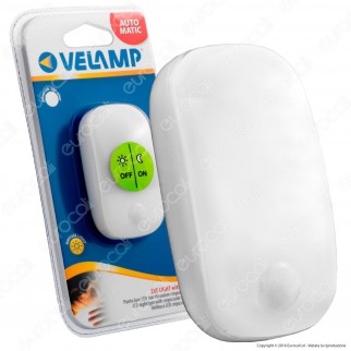 Velamp IL23 Punto Luce LED con Sensore Crepuscolare - mod.IL23LED