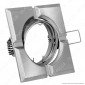 Kanlux FIRLA CT-DTL50-SC Portafaretto Orientabile Quadrato da Incasso per Lampadine GU10 e GU5.3 - mod.8665