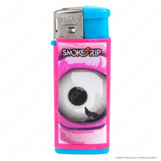SmokeTrip Color Mini Accendini Elettronici Ricaricabili Fantasia Eyes