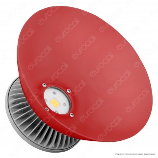 Century COLORFULL Rosso Lampada LED a Campana 20W COB Impermeabile -