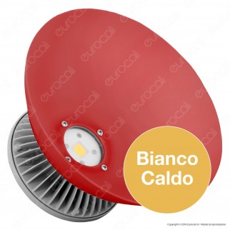 Century COLORFULL Rosso Lampada LED a Campana 20W COB Impermeabile -