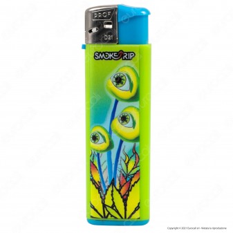 SmokeTrip Color Accendini Elettronici Fantasia Mushroom - 5 Accendini
