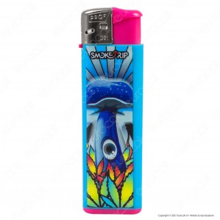 SmokeTrip Color Accendini Elettronici Fantasia Mushroom - Box da 50