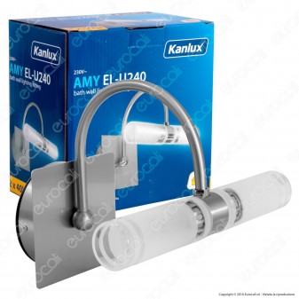 Kanlux AMY EL-U240 Portalampada Wall Light da Muro per Lampadine G9 -
