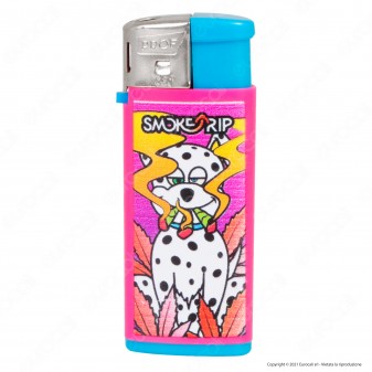 SmokeTrip Color Mini Accendini Elettronici Ricaricabili Fantasia Dog