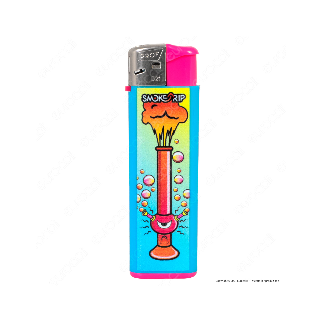 SmokeTrip Color Accendini Elettronici Fantasia Bong - 5 Accendini