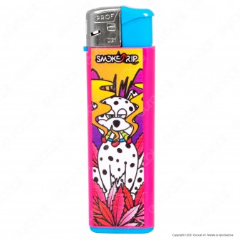 SmokeTrip Color Accendini Elettronici Fantasia Dog - Box da 50