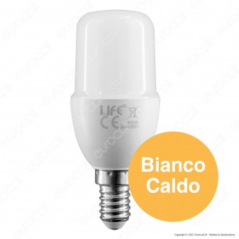 Life Lampadina LED E14 6,5W Tubolare T38 - mod. 39.920512C /