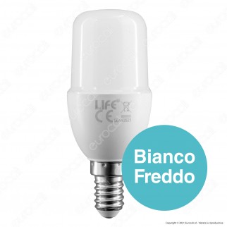 Life Lampadina LED E14 6,5W Tubolare T38 - mod. 39.920512C /