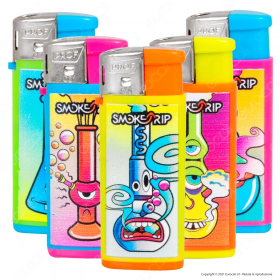 SmokeTrip Color Mini Accendini Elettronici Ricaricabili Fantasia Bong SmokeTrip Color Mini Accendini Elettronici Ricaricabili Fantasia Bong