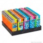 SmokeTrip Color Mini Accendini Elettronici Ricaricabili Fantasia Zodiaco 3 - Box da 50 Accendini