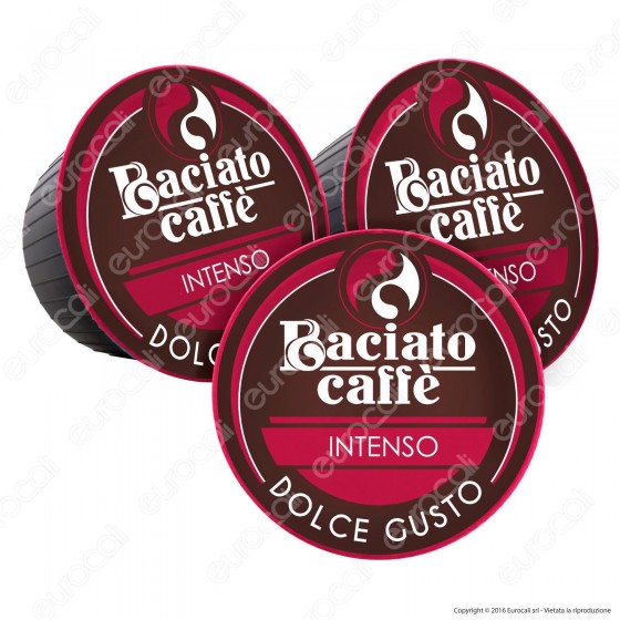 80 Capsule Baciato Caffè Intenso Cialde Compatibili Nescafè Dolce 80 Capsule Baciato Caffè Intenso Cialde Compatibili Nescafè Dolce