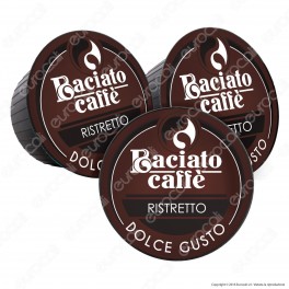 80 Capsule Baciato Caffè Ristretto Cialde Compatibili Nescafè Dolce