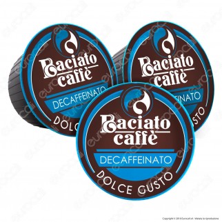 80 Capsule Baciato Caffè Decaffeinato Cialde Compatibili Nescafè