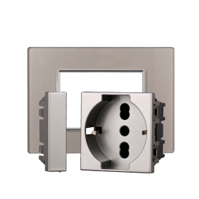 ETTROIT - Serie Moon - Compatibile BTicino Axolute