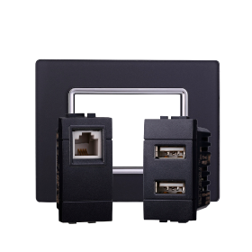 ETTROIT - Serie Space - Compatibile BTicino Living