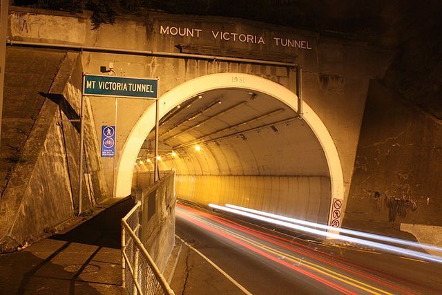 mt victoria tunnel nuova zelanda