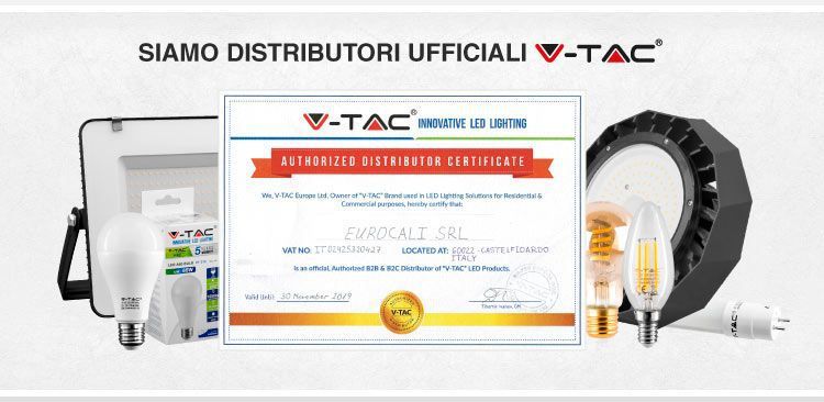 Eurocali distributore ufficiale v-tac