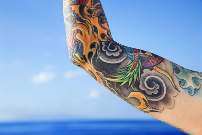 braccio-tatuato