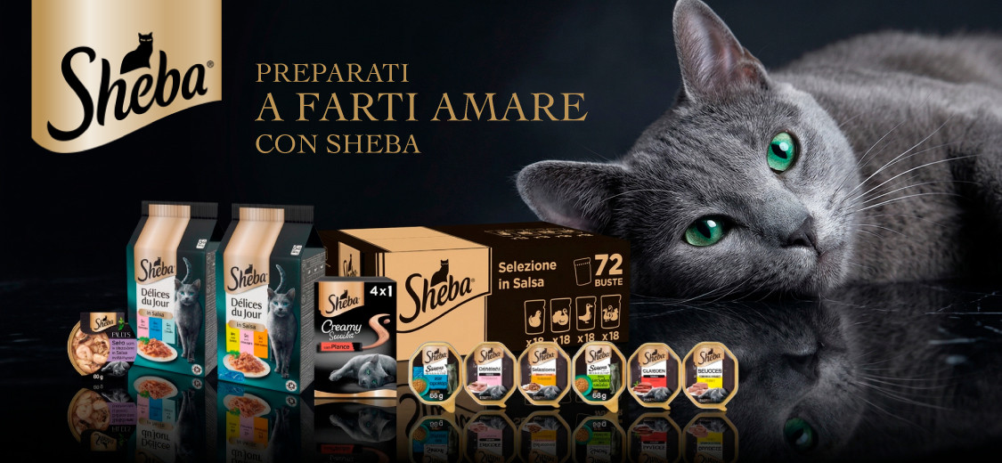 Scopri tutti i prodotti Sheba!