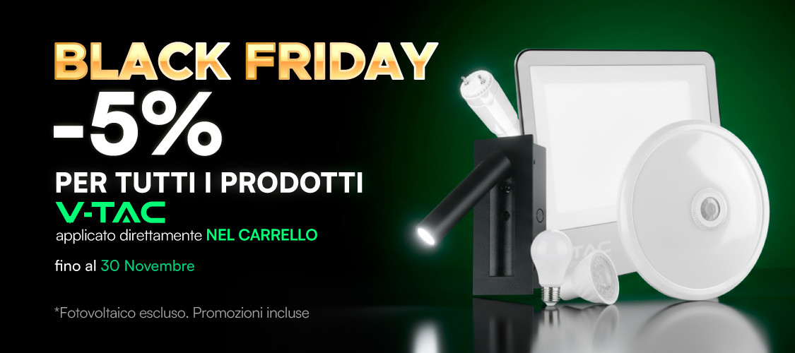 Black Friday V-Tac Illuminazione LED