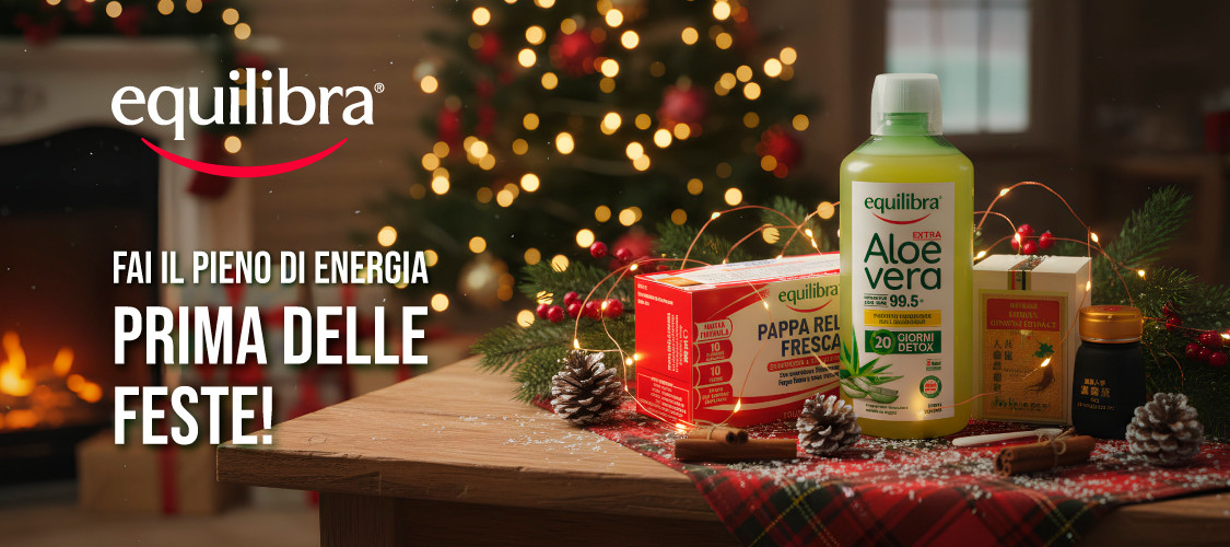 Fai il pieno di energia prima delle feste con Equilibra!