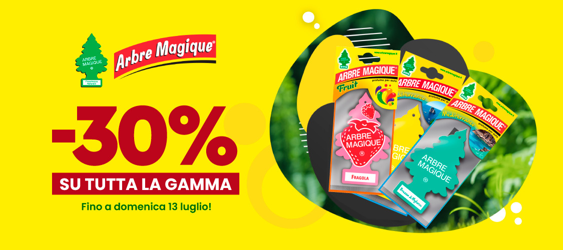 Sconto -30% su tutti i Prodotti Arbre Magique!