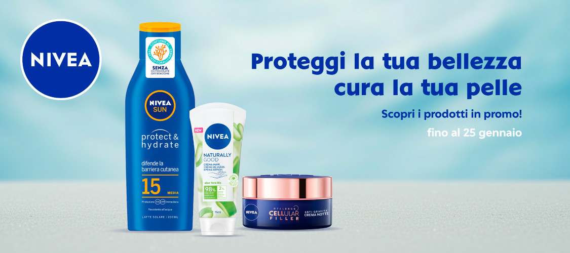 Scopri tutte le promozioni sui prodotti Nivea