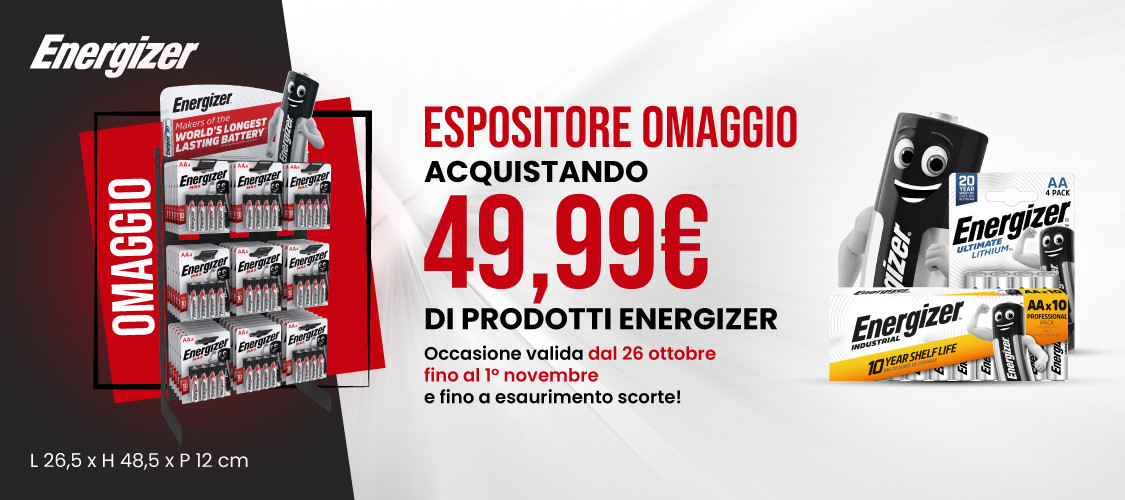 Scopri tutti i prodotti Energizer!