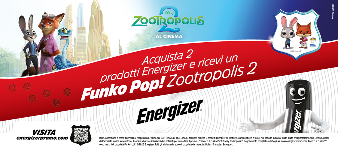 Energizer & Zootropolis 2